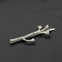 Golden Hair Pin Metal Branches Hair Clip Wedding Hair Accessories
