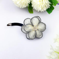 Vintage Flower Sweet Hair Clip for Women