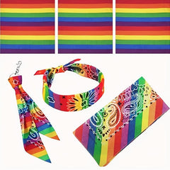 Rainbow Bandana LGBT Pride Headband Towel