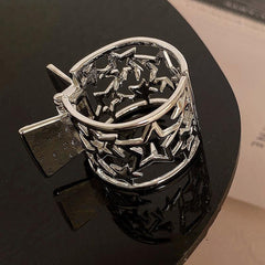 Rhinestone Hair Claws Ponytail Clip Hairpin Claw Clip Hair Ring