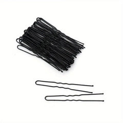 50pcs U Shaped Metal Hair Pin For Bun Wedding Hair Styling