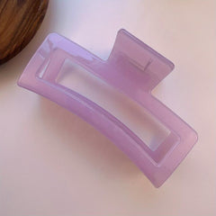 Large Clear Hair Claw Clip Non Slip Strong Hold Grip Hair Jaw Clip