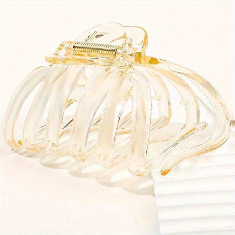 Octopus Hair Claw Resin Nonslip Ponytail Holder Hair Clip