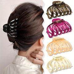 Octopus Hair Claw Resin Nonslip Ponytail Holder Hair Clip