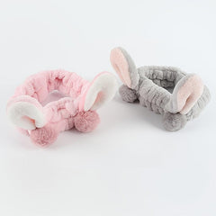 Makeup Rabbit Headband Hair Band for Face Washing Spa Skincare