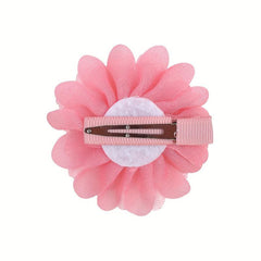 15pcs Flower Hair Clip Sweet Hair Clips Duck Billed Clip Hair Accessories