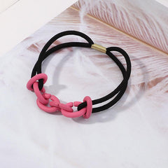 Colorful Chain Girls Hair Tie Small Elastic Hair Bands Ponytail Holder