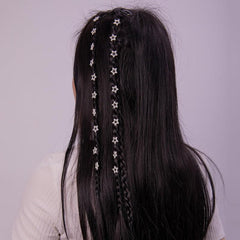 2pcs Star Pendant Hair Chain Sweet Hair Accessories