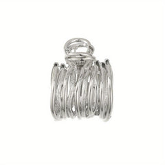 Irregular Wire Wrap Hair Claw Clip Metal Hair Claw High Ponytail Holder
