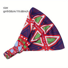 Boho Style Sports Yoga Wide Brim Hair Band Head Scarf Vintage