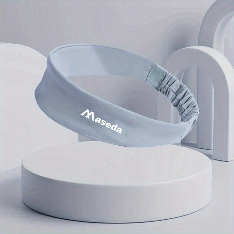 Wide Sports Sweatband Hair Band For Running Yoga Fitness