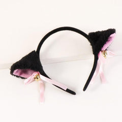 Cat Ears Bell Headband Girls Cosplay Lightweight Party Gift Hair Accessory