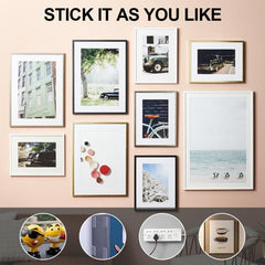 3pcs Double Sided Adhesive Tape Reusable Mounting Tape Storage Box