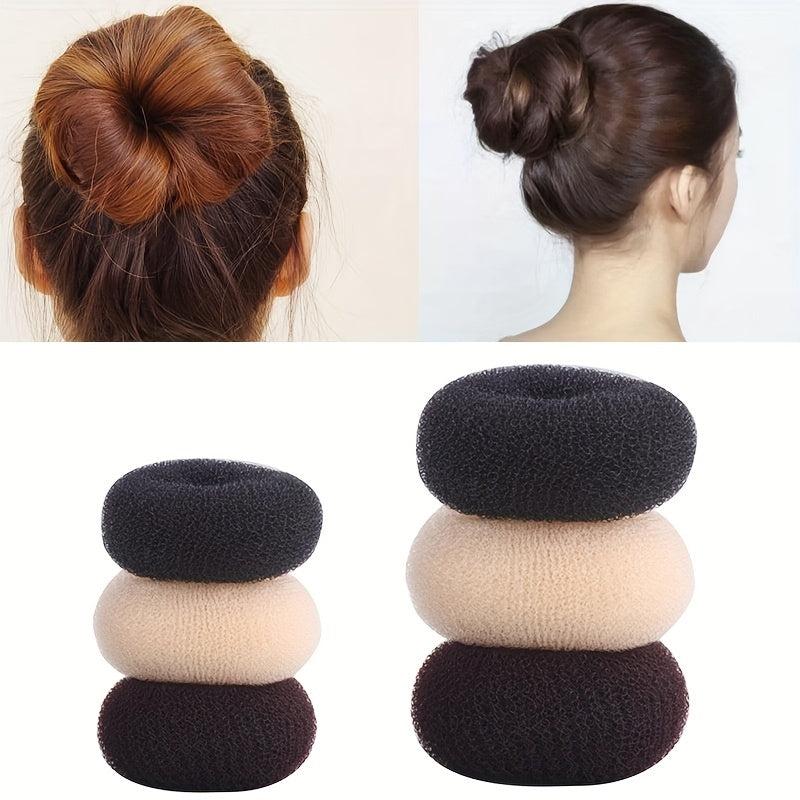 Donut Hair Tie Bun Hair Rope High Elasticity Headwear Hair Accessories