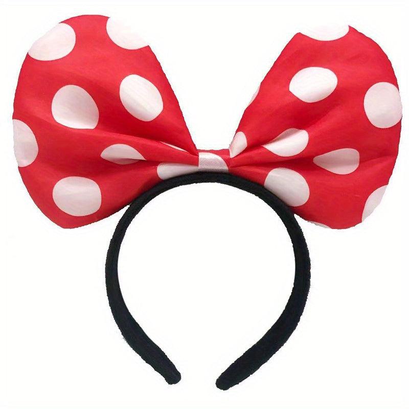 LED Flashing Mouse Ears Hairband for Kids and Girls Party Cosplay