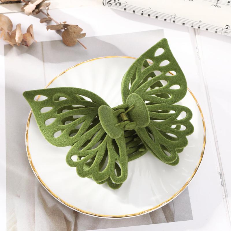 Butterfly Hair Claw Clip Headwear Ponytail Clip for Girl Hair