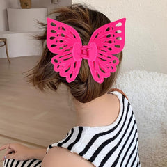 Butterfly Hair Claw Clip Headwear Ponytail Clip for Girl Hair
