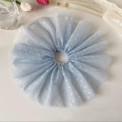 Large Lace Hair Ties Mesh Hair Tie Scrunchies Wedding Hair Accessories