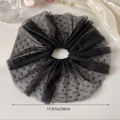 Large Lace Hair Ties Mesh Hair Tie Scrunchies Wedding Hair Accessories