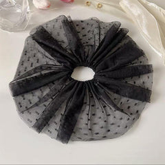 Large Lace Hair Ties Mesh Hair Tie Scrunchies Wedding Hair Accessories