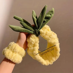 Pineapple Hair Band Stretchy Headband for Women Girls