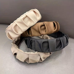 Fabric Wide Brim Headband Sweet Girl Headdress