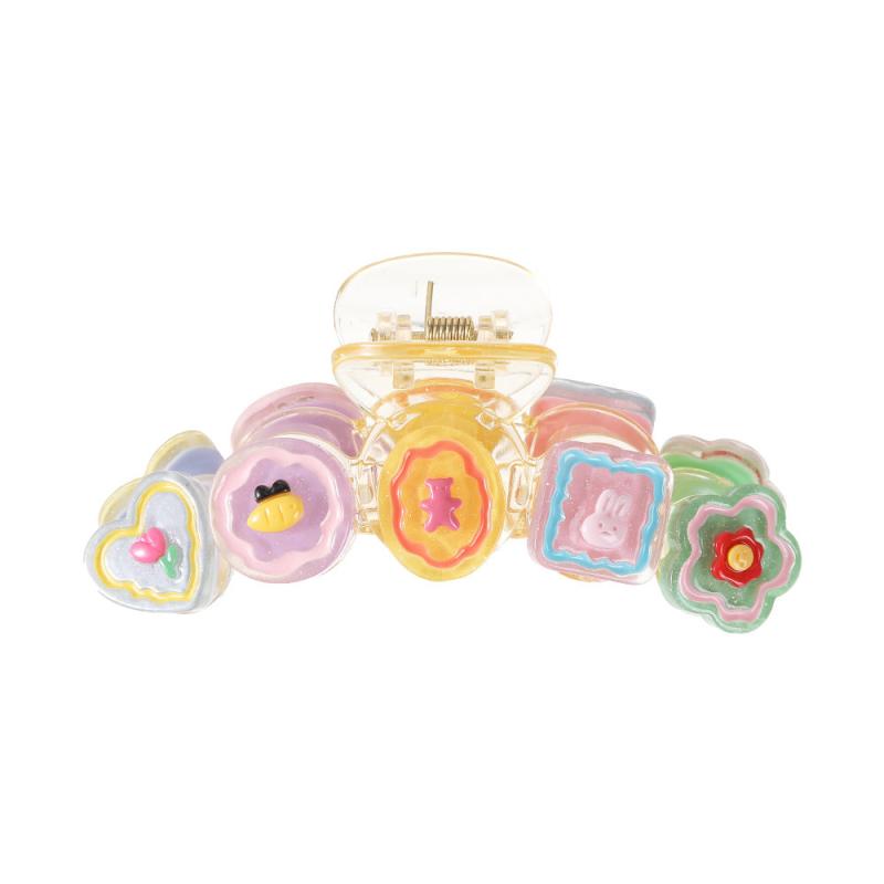Girl Plastic Hair Claw Clip Strong Hold Grip Hair Jaw Clip
