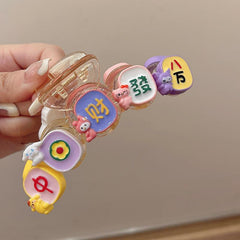 Girl Plastic Hair Claw Clip Strong Hold Grip Hair Jaw Clip
