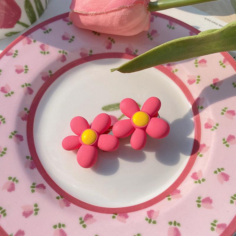 Heart Hair Clip Barrettes Alloy Women Hairpin Decorative Bridal Hair Jewelry