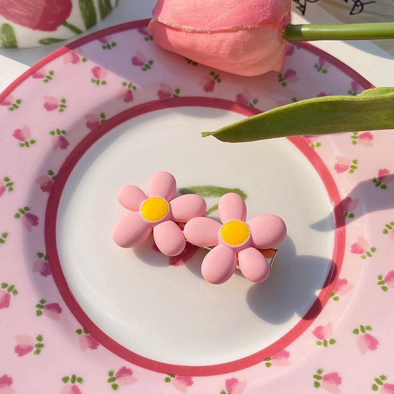 Heart Hair Clip Barrettes Alloy Women Hairpin Decorative Bridal Hair Jewelry