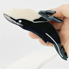 Acetate Whale Hair Claw Nonslip Ponytail Holder Shark Claw Women Girls Hair Acce