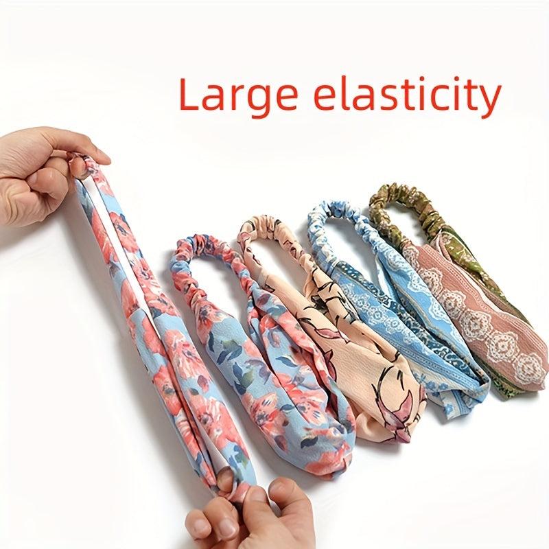 Bohemian Chiffon Hair Band for Women Girls