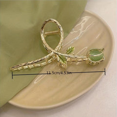 Tulip Flower Hair Clip Claw Clip Ponytail Holder Hair Accessories
