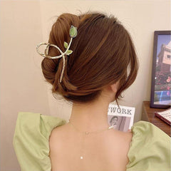 Tulip Flower Hair Clip Claw Clip Ponytail Holder Hair Accessories