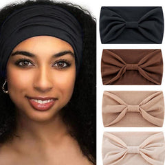 Elastic Sports Hair Band Wide Edge Yoga Headband