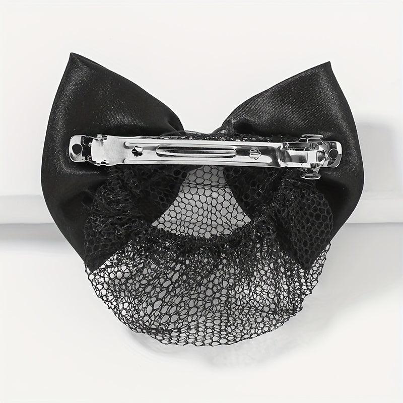 10pcs Bow Hair Satin Ribbon Hair Clips for Girls