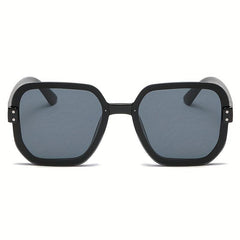 Large Square Sunglasses Rivet Summer UV400 Sun Shades Glasses