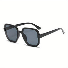 Large Square Sunglasses Rivet Summer UV400 Sun Shades Glasses