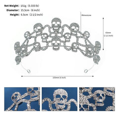 Crystal Bridal Tiaras Crown Zircon Queen Crown