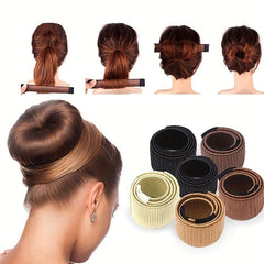 Invisible Snap French Bun Maker Hair Tool for Updo Styling