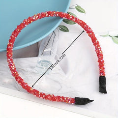 Bohemian Rhinestone Head Hoop Hair Accessories for Women and Girls