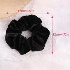 5pcs Velvet Hair Scrunchies Elastic Hair Bands Hair Accessories