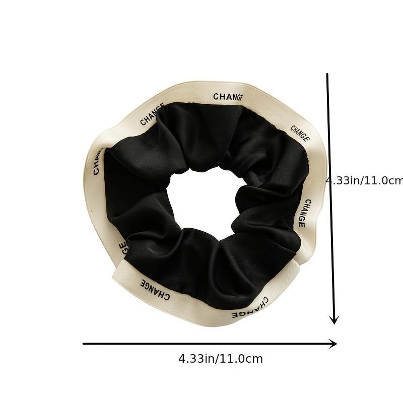 Women's Big Hair Ring French Fabric Hair Rope Hair Accessories