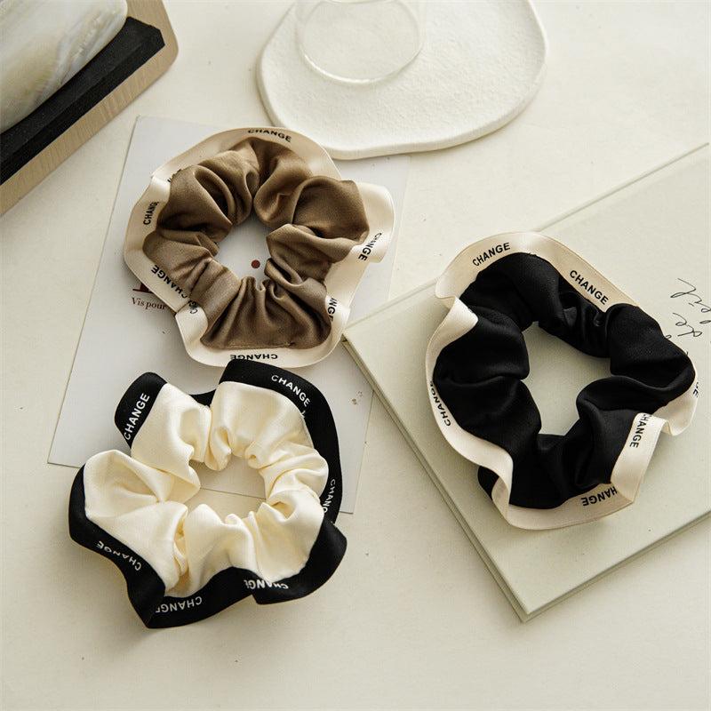 Women's Big Hair Ring French Fabric Hair Rope Hair Accessories