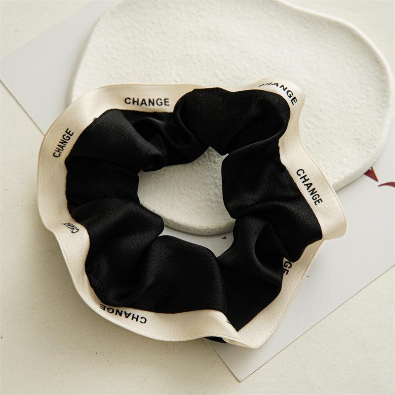 Women's Big Hair Ring French Fabric Hair Rope Hair Accessories