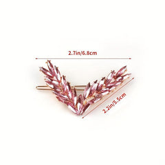 Crystal Hair Clip Head Jewelry Hair Accessories Headwear