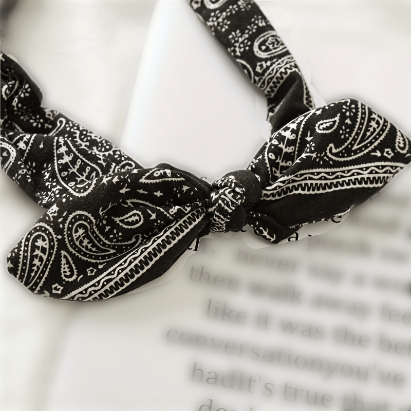 Boho Style Headband Cross Knotted Hair Band Stretchy Bandana