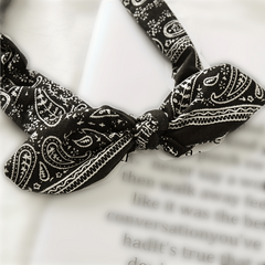 Boho Style Headband Cross Knotted Hair Band Stretchy Bandana