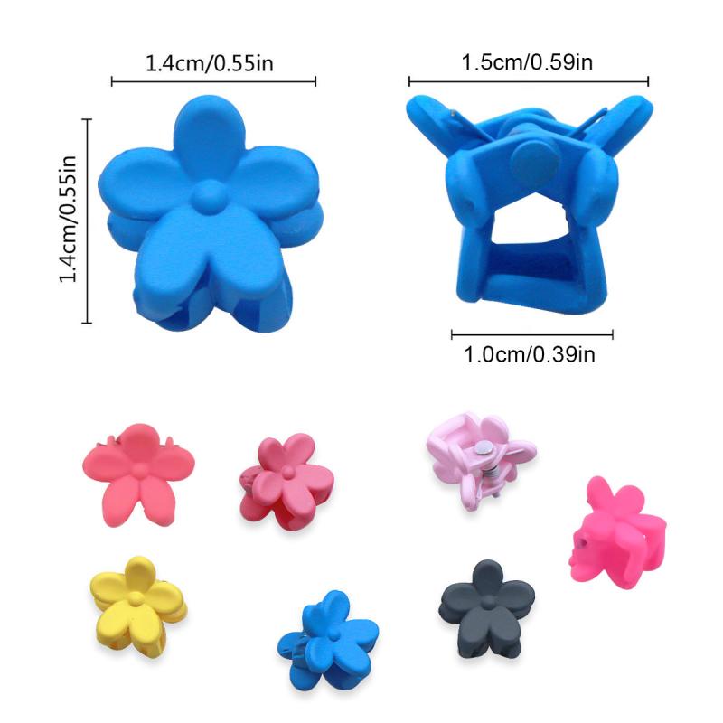 40pcs Mixed Hair Clips for Girls and Women with Plastic Round Box