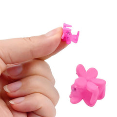 40pcs Mixed Hair Clips for Girls and Women with Plastic Round Box